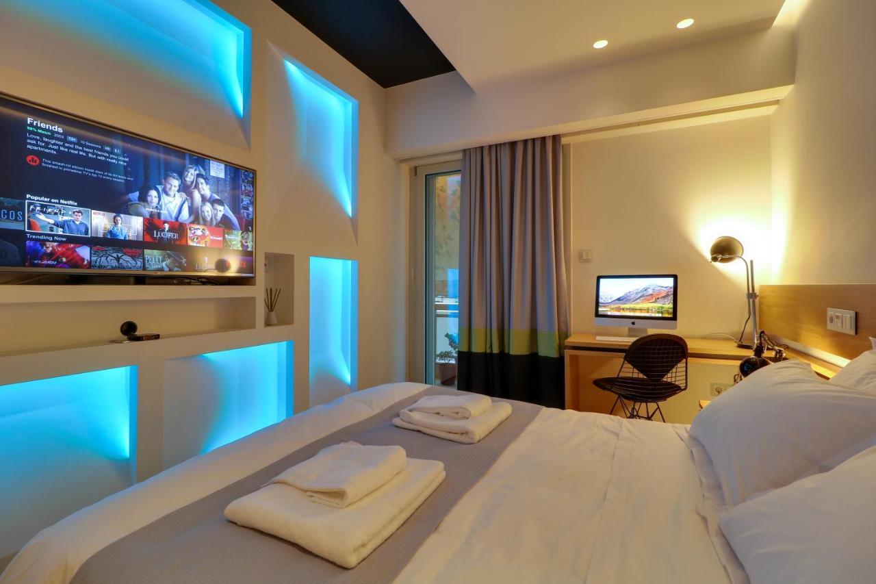 Superior Central Apt|3Min To Metro|Ac|Netflix|Imac アテネ エクステリア 写真