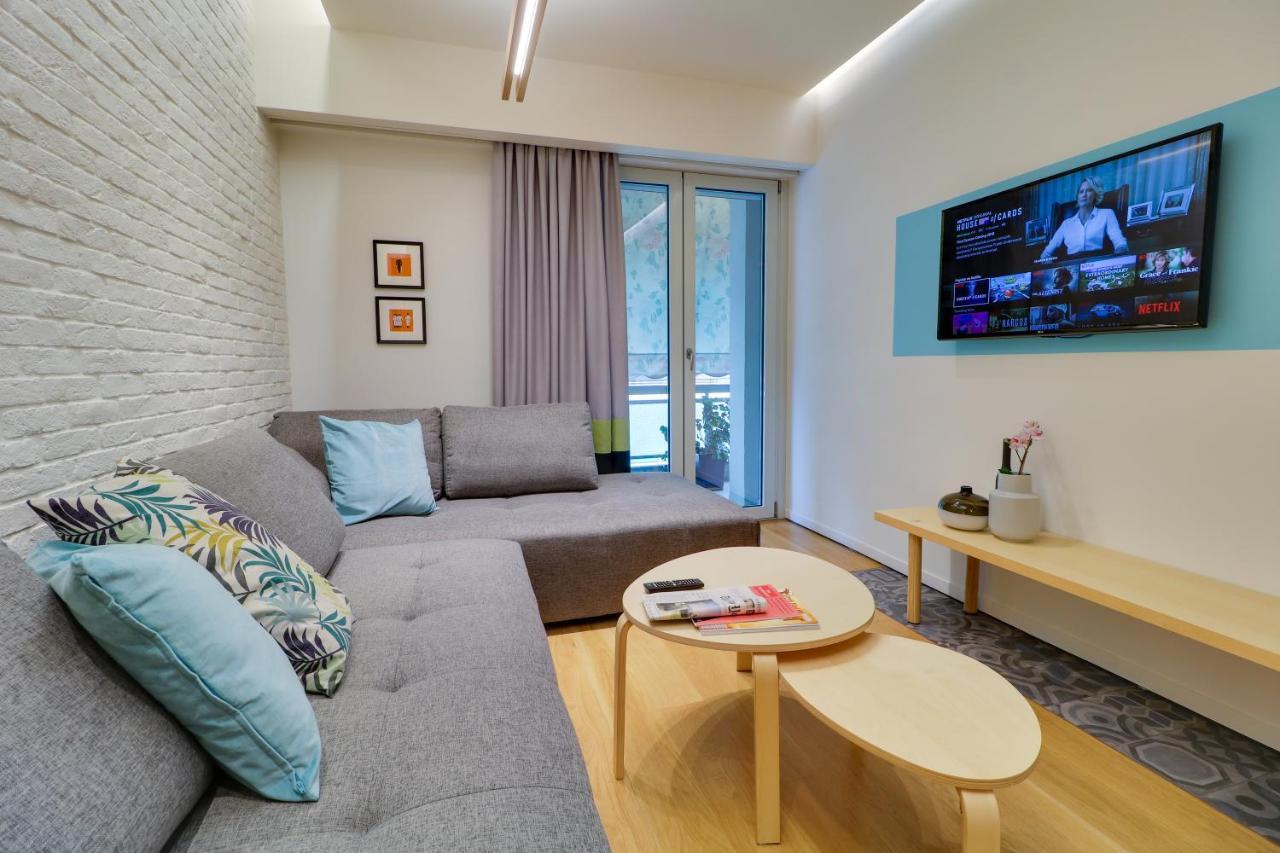 Superior Central Apt|3Min To Metro|Ac|Netflix|Imac アテネ エクステリア 写真