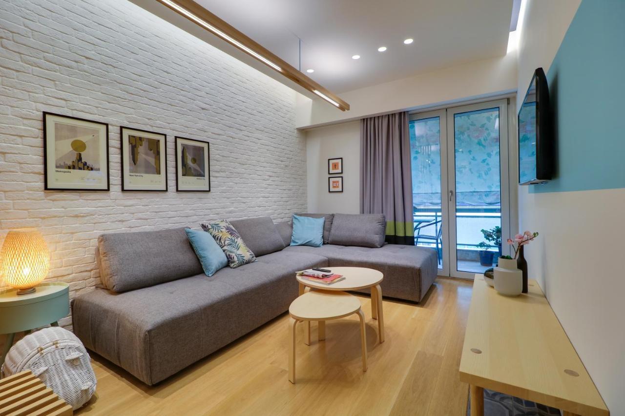 Superior Central Apt|3Min To Metro|Ac|Netflix|Imac アテネ エクステリア 写真